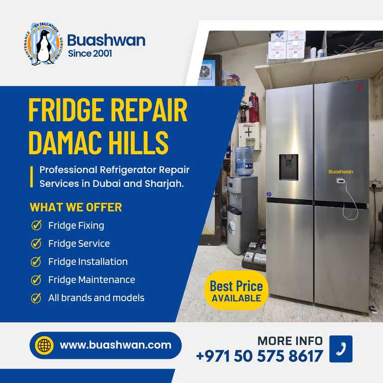 Fridge Repair Service in Damac Hills: Keeping Your Food Fresh