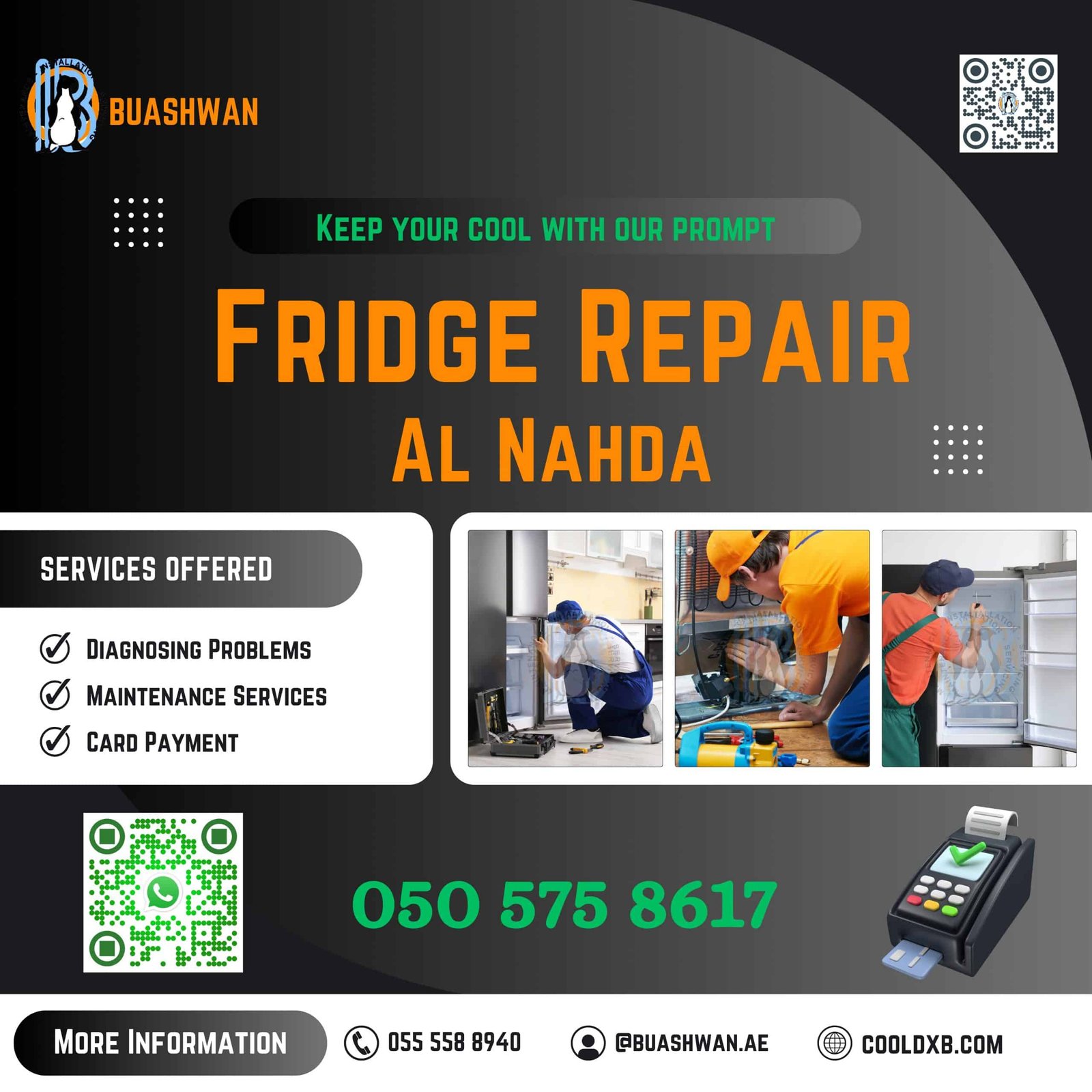fridge repair in al nahda